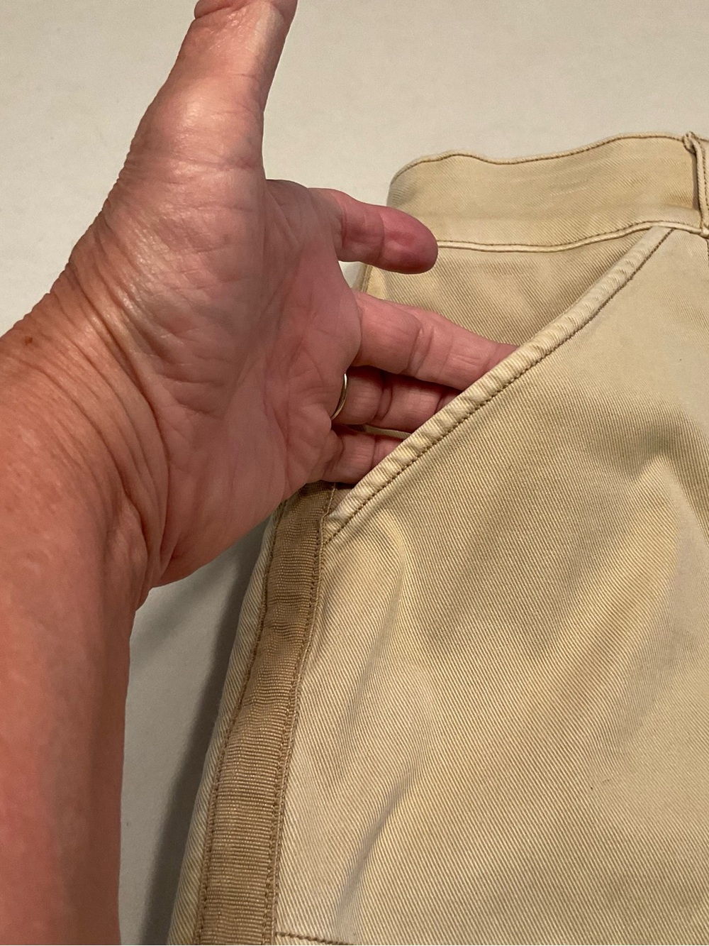 SPANX Stretch Twill Shorts - Picture 2 of 4